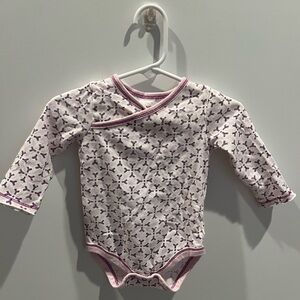 Burt’s Bees Baby Purple Patterned Two-Piece Set